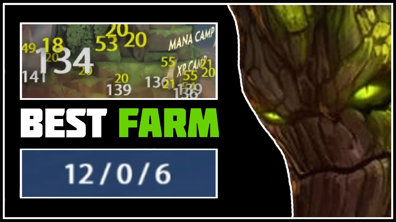 Sylvanus jungle - best farmer in Smite, max possible attack speed