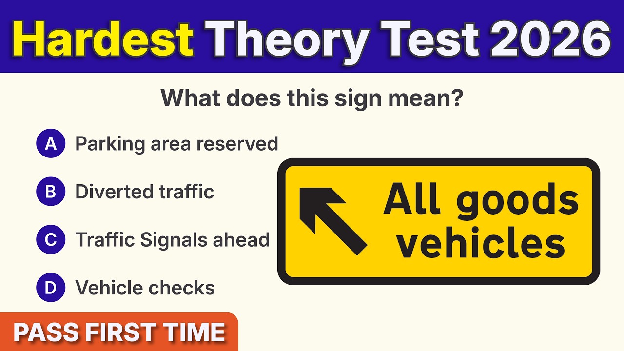 Theory Test 2026 UK | 200+ DVSA UPDATED Questions (Most Difficult!) | PASS FIRST TIME