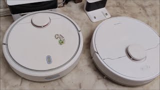 Сравнение двух Xiaomi пылесосов : Mi Robot Vacuum Cleaner и Trouver Robot LDS Vacuum Mop Finder