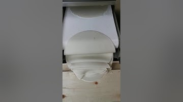 How cute spring roll wrapper making machine!