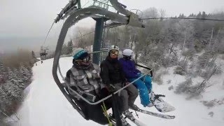 Skiing Le Massif Easter 2016 Gopro Hero 3+
