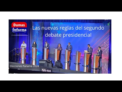Metodología para el segundo debate presidencial