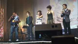 Thu Phương, Trần Thu Hà, Quang Linh và Hà Anh Tuấn với một ca khúc vui nhộn