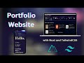 Build a Stunning Portfolio Website with Nuxt.js, TailwindCSS and Bun - Step-by-Step Guide