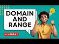 Domain and Range with Set Builder and Interval Notation Guided Notes