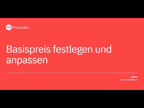 Basispreis Festlegen und Anpassen