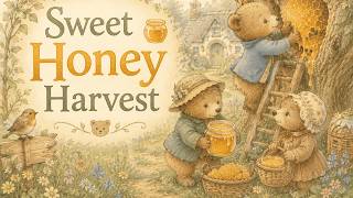 🍯 The Little Bears' Sweet Honey Harvest | Gentle Celtic Folk Fairy Tale Music 🍯