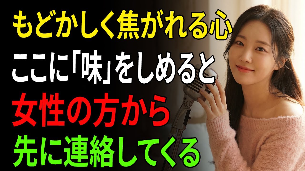 女性がつい連絡してしまう核心的な方法｜中年女性が先に連絡したくなる戦略 ｜中年愛 ｜中年恋愛