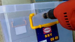 Memasang Box Buat Tandon Minum Ayam Petelur || Ukuran Box 45 Liter