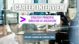 Career Interview with a Strategy Principal Director at Accenture