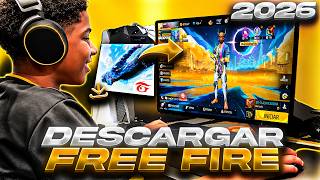 🔰Como DESCARGAR FREE FIRE para PC GAMA BAJA / MEDIA Y ALTA✅ Mejor EMULADOR Para PC GAMA BAJA 2026