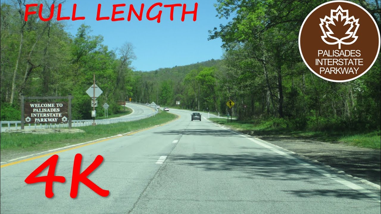 ⁴ᴷ Palisades Interstate Parkway southbound [4K VIDEO]