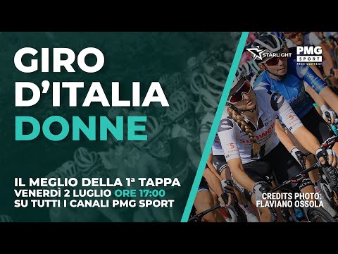 GIRO D'ITALIA DONNE 2021 -  Il Meglio della 1ᵃ Tappa - LIVE