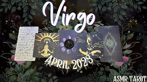 Virgo ♍️ April 2023 Reading | ASMR Tarot