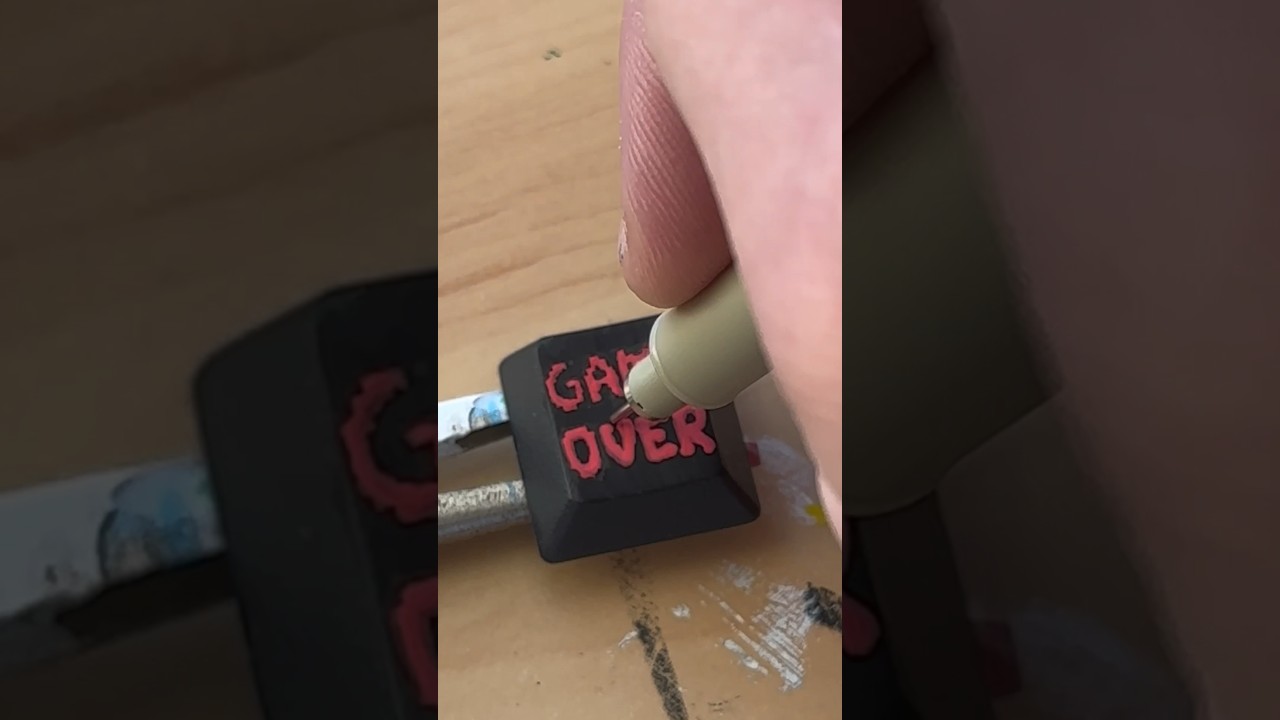 End key into Game Over 🎮 🖌️ 