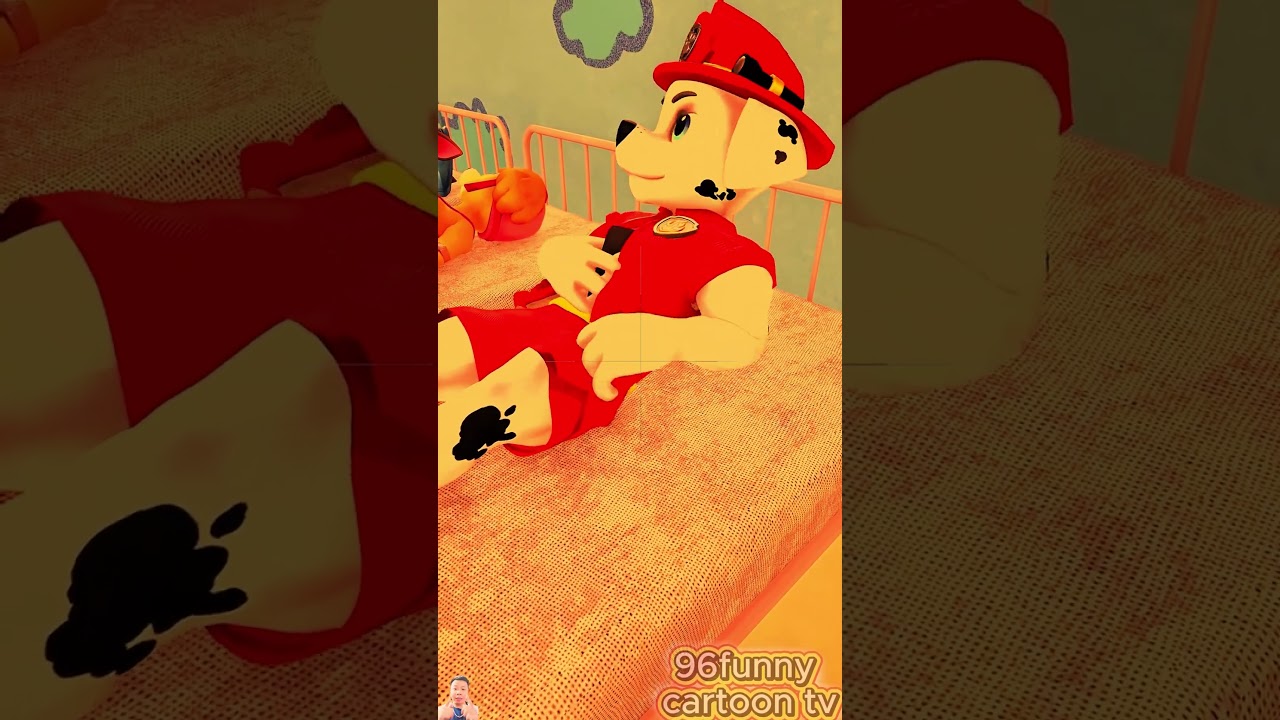 Monster Gummy Bear Calling, Marshall SCARED! 