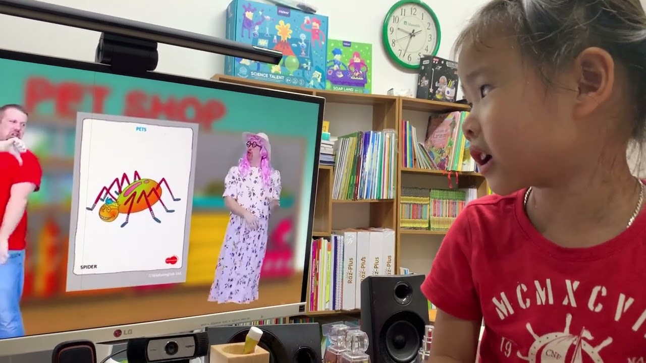 Noep 16 Unit 7.2 Pets - Karaoke song 2 - Chipa 4 years old (20/6/2022)