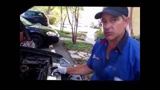 (2001 Ford Explorer) Coolant Leak Cracked Theromstat Housing ( How To video)