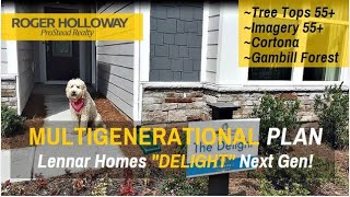 Multigenerational Homes for Sale near Charlotte NC [Lennar 's DELIGHT] Lennar Homes Delight Nextgen Multigenerational Home In Charlotte
