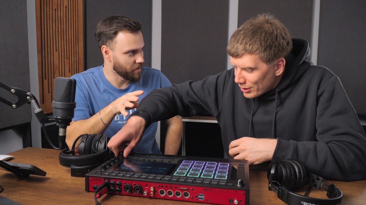 Опытный продюсер впервые работает на MPC: Вот что вышло