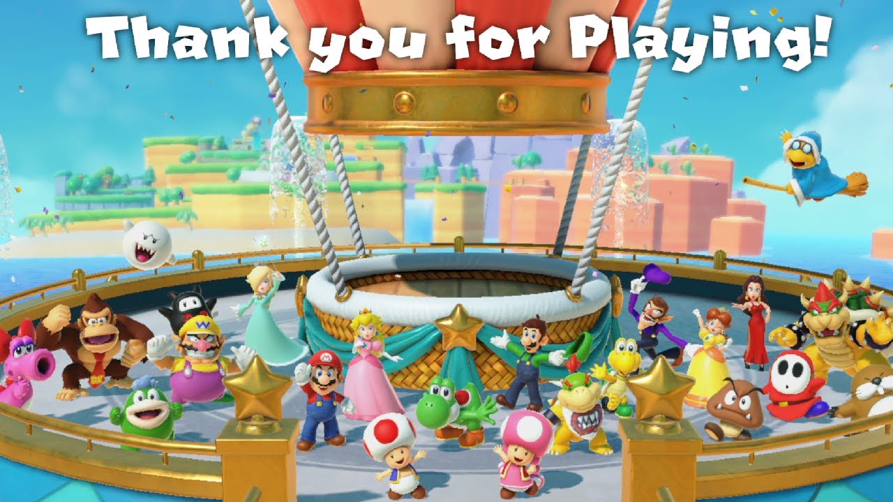 Super Mario Party Jamboree - Story Mode 100% - Credits