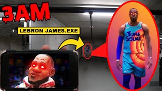 DO NOT PLAY LEBRON JAMES HORROR GAME AT 3AM OR LEBRON JAMES.EXE WILL APPEAR! | (ACTUALLY WORKED!)