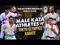 MALE KATA ATHLETES in TOKYO OLYMPICS KARATE