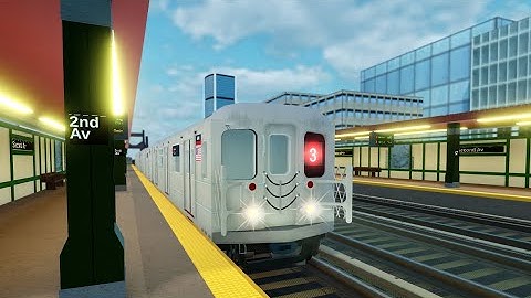 Roblox NYC Subway:Automated Conducting 3 train (Remake) with @Rayking1190