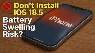 ⚠️ iOS 18.5 Causing iPhone 13 Battery Swelling? Don’t Update Yet!