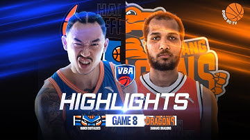 Highlights | Hanoi Buffaloes vs Danang Dragons | Game 8 VBA 2023 | Trận đấu bùng nổ của January