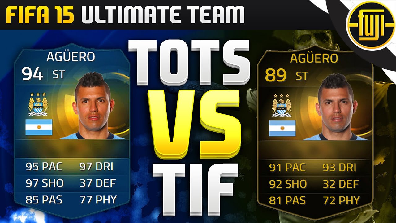 FIFA 15 - TOTS AGUERO VS. TIF AGUERO - UHHH OOO!!!! - FIFA 15 Ultimate Team