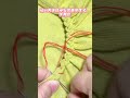 【麦わら縫いで襟元を小さく!】襟が大きくても簡単修正、縫い方簡単で頑丈!#裁縫の小技 #お直しコツ #実用知識