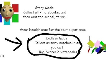 baldi basics endless mode/endless deaths