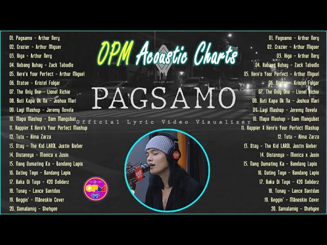 Pagsamo x Higa | Bagong Chill Acoustic OPM Nonstop Charts 2021 | Adie, December Avenue, Arthur Nery💖 class=