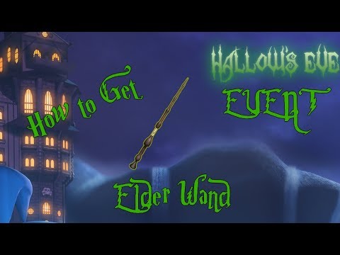 How To Get The Elder Wand Roblox Hallows Eve Event Darkenmoor Youtube - the elder wand roblox