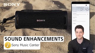 Sony | Sound Enhancements on the Music Center App