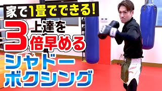 At Home] You can do it in just one tatami mat! Shadow boxing to
