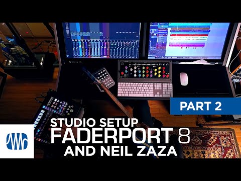 PreSonus—Neil Zaza on the Faderport 8 Part 2: Studio Setup