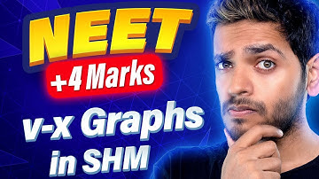 v-x Graphs in SHM  NEET PYQs | Vikrant Kirar