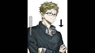 Round 4! Tsukishima vs Kageyama #haikyuu #animationmeme