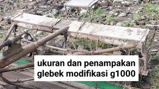 ukuran dan penampakan glebek modifikasi g 1000😱