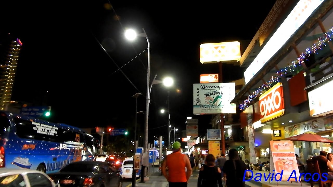 Caminando Por Acapulco De Noche 4k Youtube