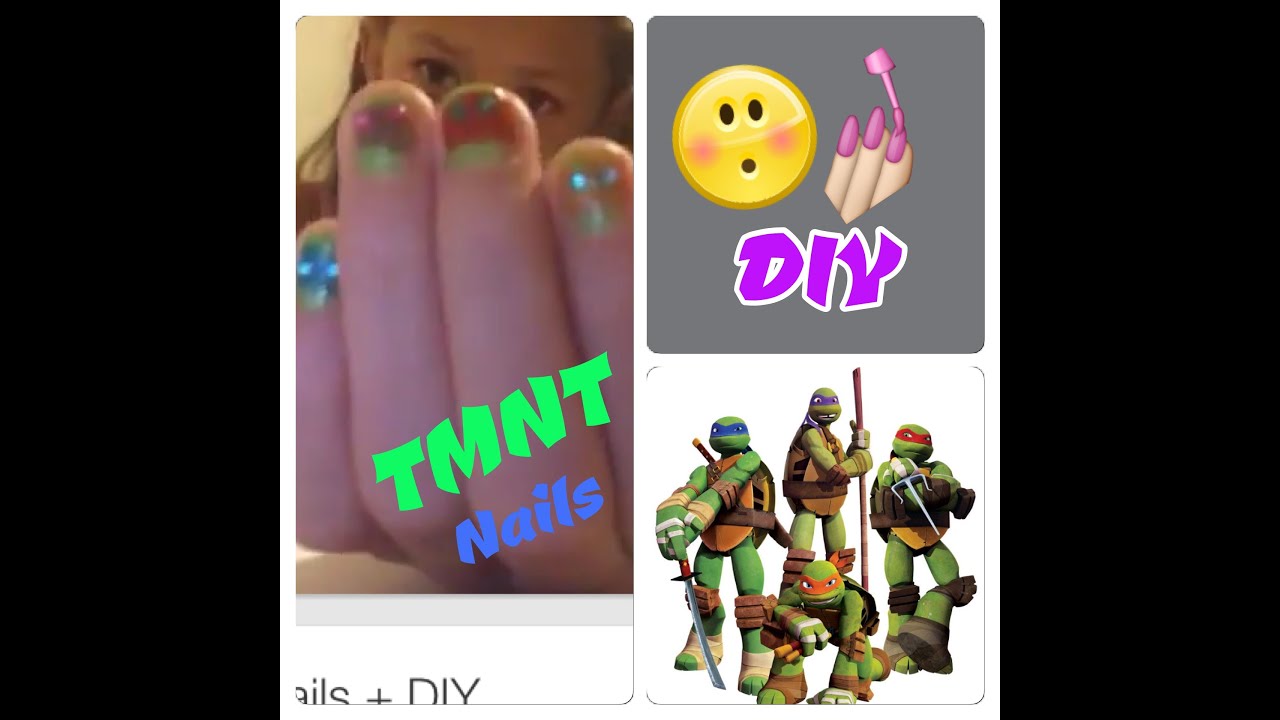 TMNT Nails + DIY