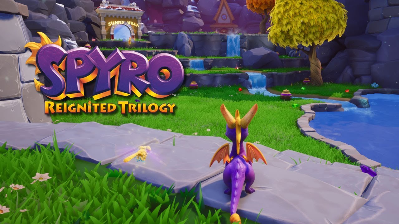 Spyro Reignited Trilogy Sunrise Spring & Money in the Bag Trophy