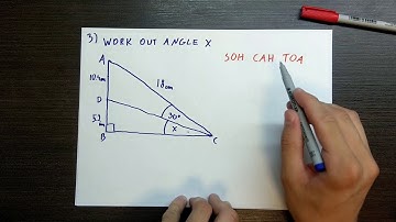 GCSE Maths Trigonometry Exam Questions
