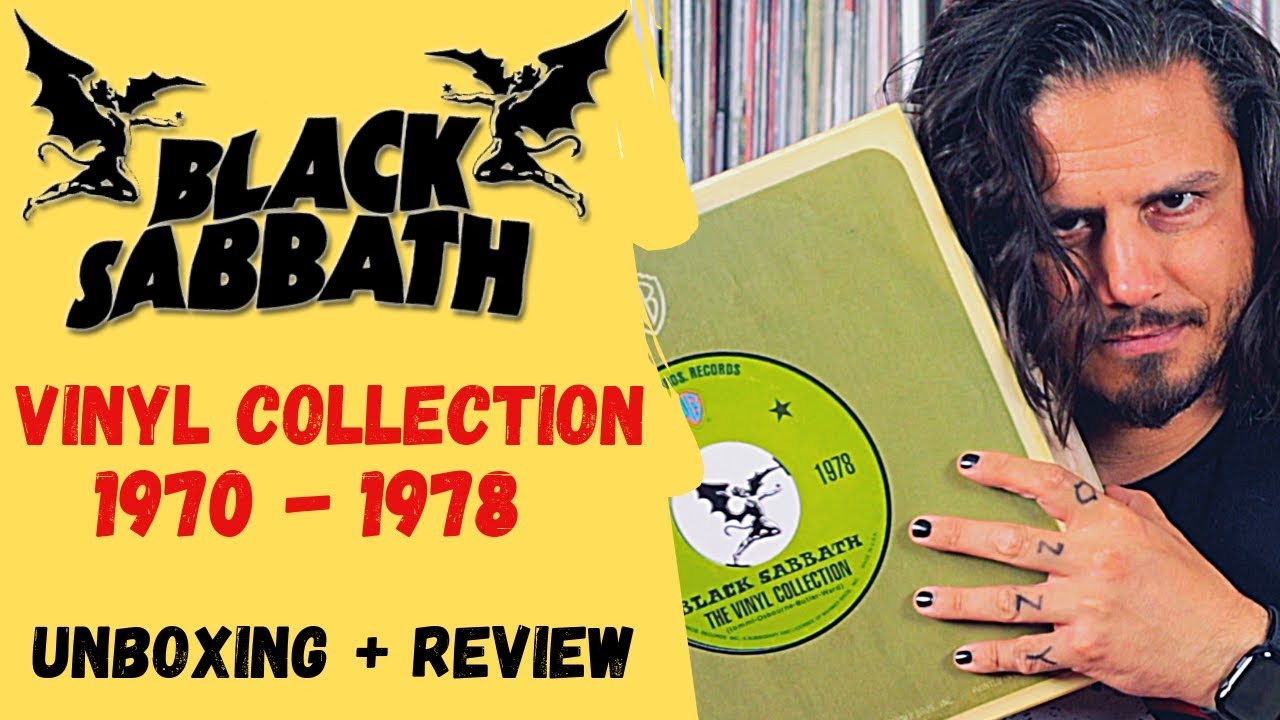 BLACK SABBATH VINYL COLLECTION 1970-78 ○ unboxing + recensione +