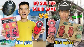 Bộ Sưu Tập Đồ Chơi SQUID GAME Của Con Nhà Giàu Và Con Nhà Nghèo Có Gì Khác?