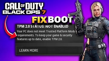Hoe schakel je TPM en Secure Boot in om Black Ops 7 (WARZONE) te spelen?
