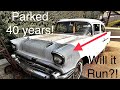 1957 Chevy Parked 40 years! will it run?!?