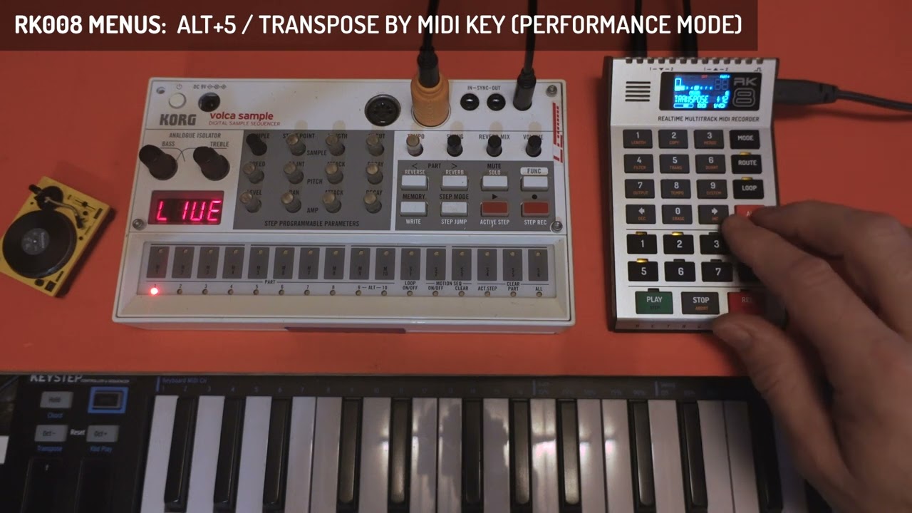 Retrokits RK008 is a pocket calculator for MIDI sequences, inspired by  classic Alesis MMT8 - CDM Create Digital Music